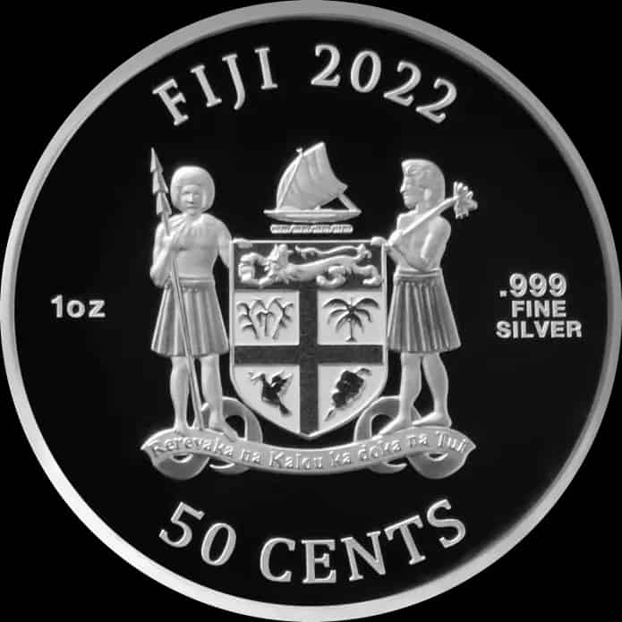 Fiji Cats 1 uncja Srebra 2022 Prooflike - image 2