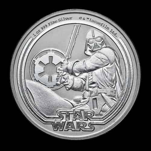 Star Wars Darth Vader 1 uncja srebra 2026 - image 1