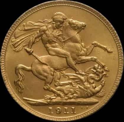 Złoty Suweren: Król Jerzy V 1911 1932 - image 2