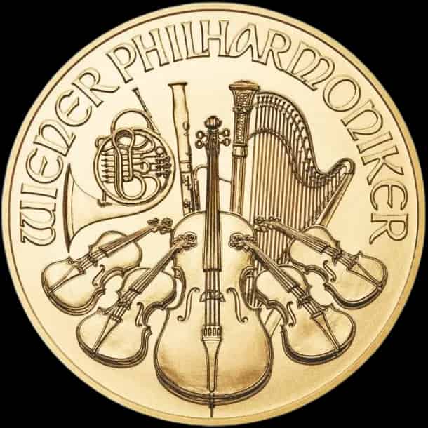 Wiedeński Filharmonik 1/2 uncji złota 2022 - image 2