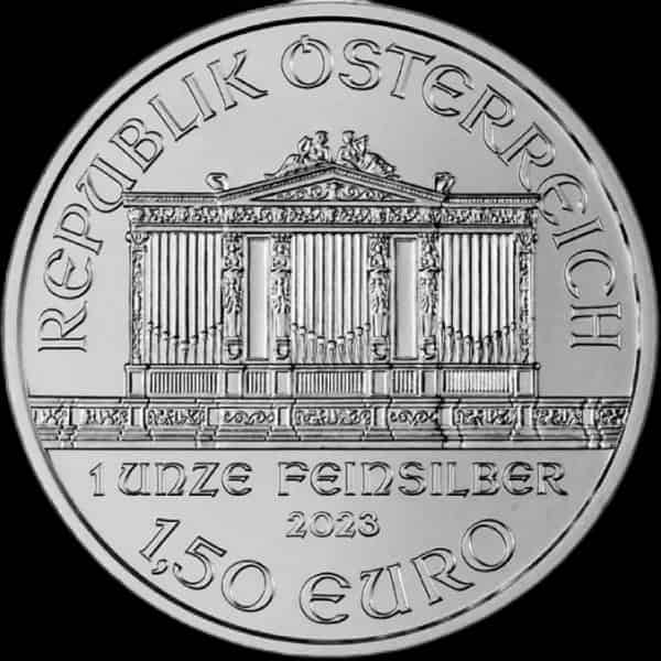 Wiedeński Filharmonik 1 uncja srebra 2023 - image 2