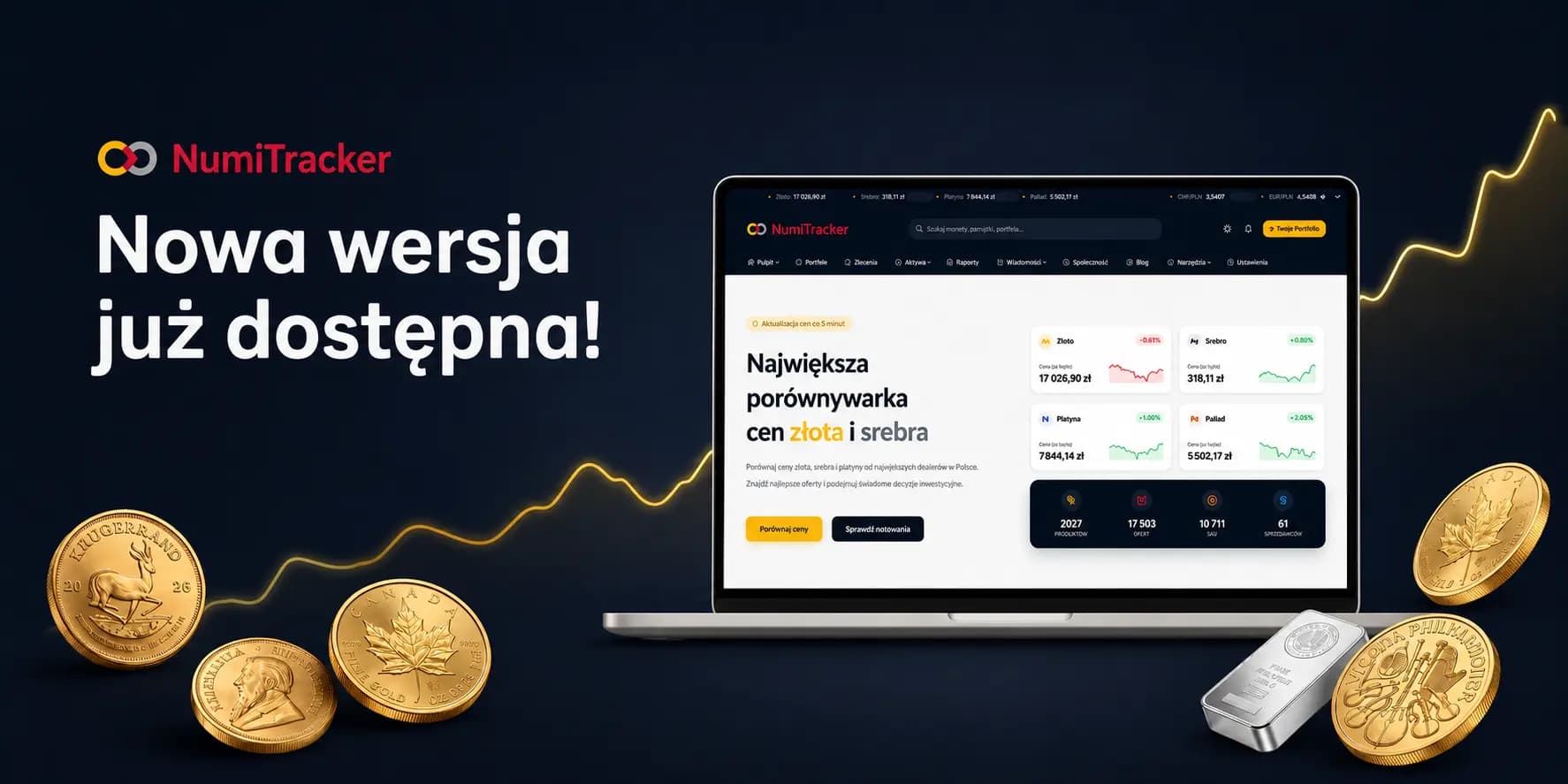 Nowy NumiTracker już dostępny — poznaj odświeżoną platformę