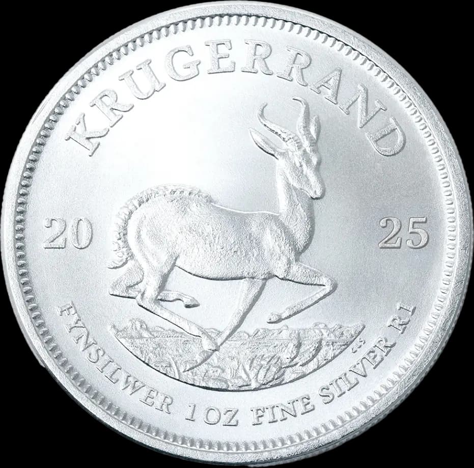 Krugerrand 1 uncja srebra 2025