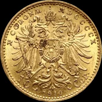 10 Koron Austriackich - Back