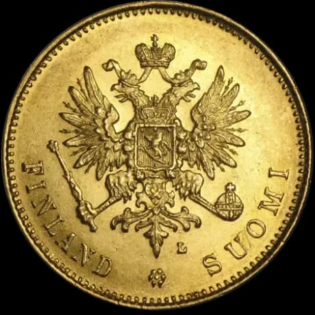 20 Markkaa Finlandia - Back