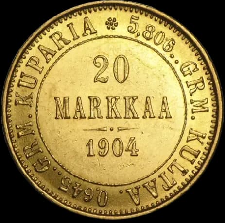 20 Markkaa Finlandia - Front