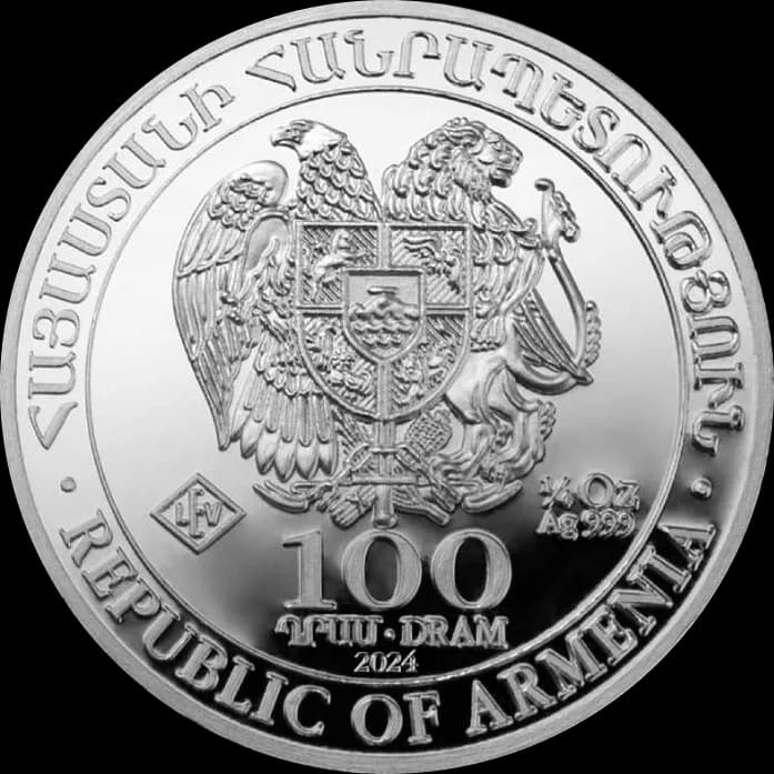 Arka Noego 1/4 uncji srebra 2024 - Back