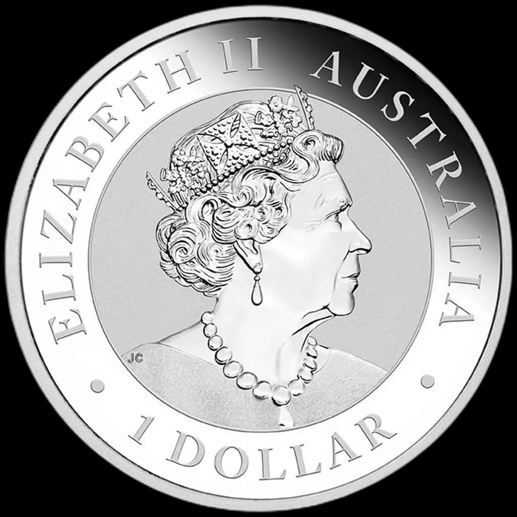 Australian Nugget Hand Of Faith 1 uncja Srebra 2020 - Back
