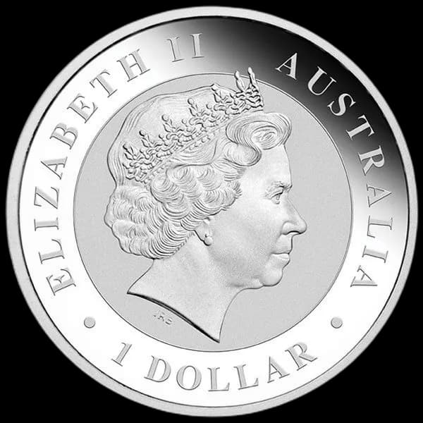 Australijski Emu 1 uncja srebra 2018 - Back