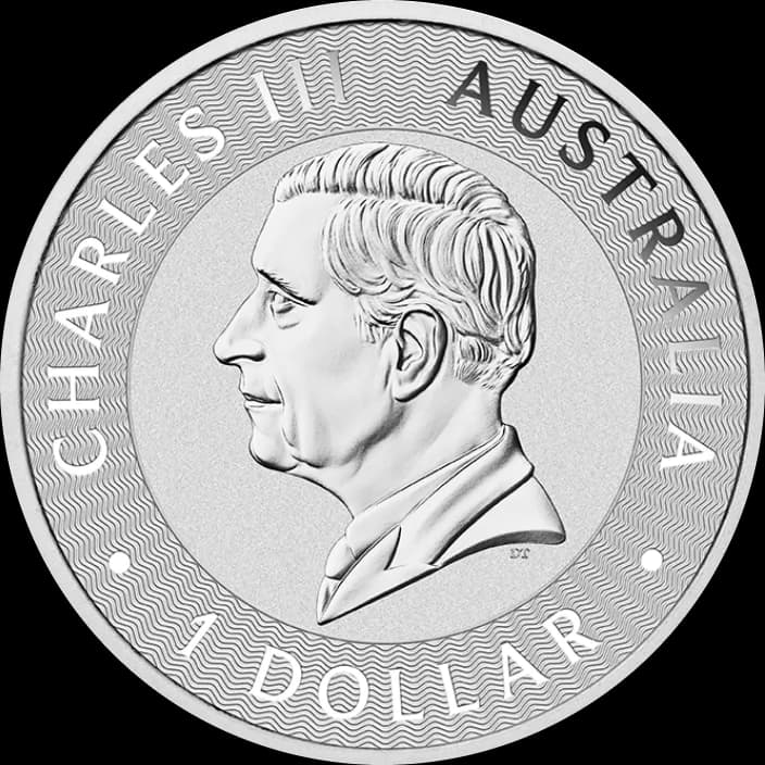 Australijski Kangur 1 uncja srebra 2024 - Back