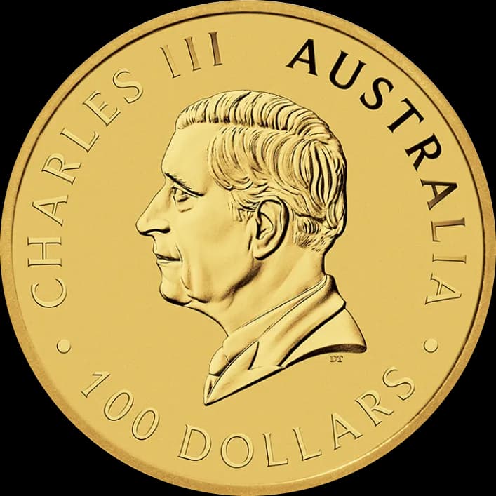 Australijski Kangur 1 uncja Złota 2024 - Back
