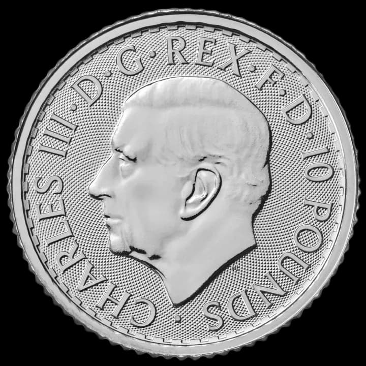 Britannia 1/10 uncji Srebra 2025 - Back