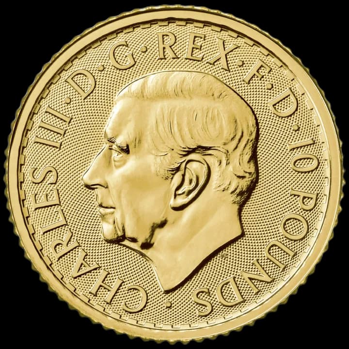 Britannia 1/10 uncji złota 2024 - Back
