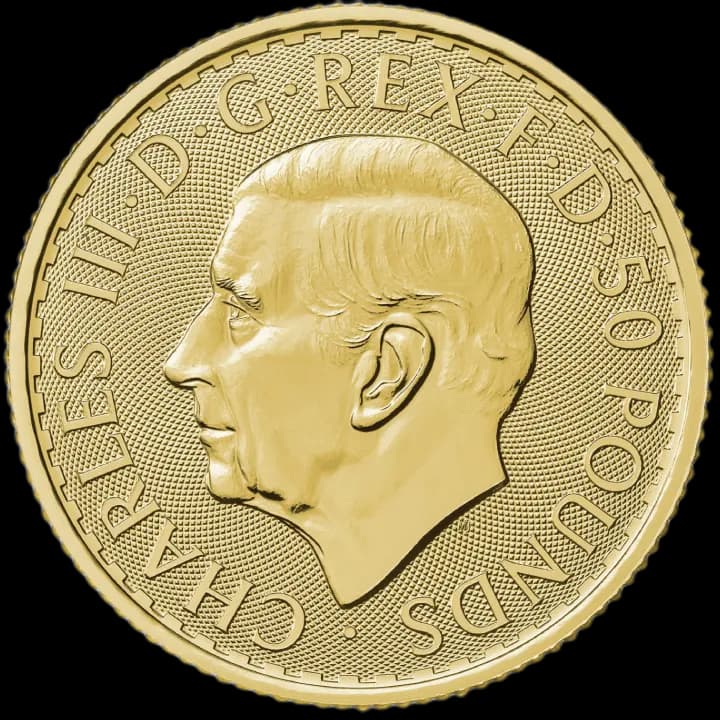 Britannia 1/2 uncji złota 2024 - Back