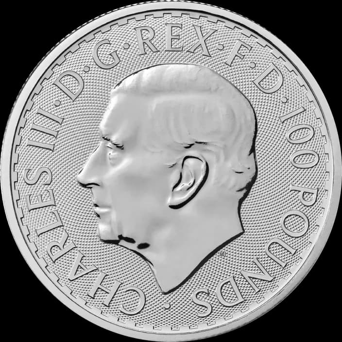 Britannia 1 uncja Platyny 2024 - Back