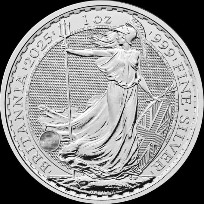 Britannia 1 uncja Srebra 2025