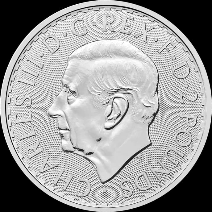 Britannia 1 uncja Srebra 2027 - Back