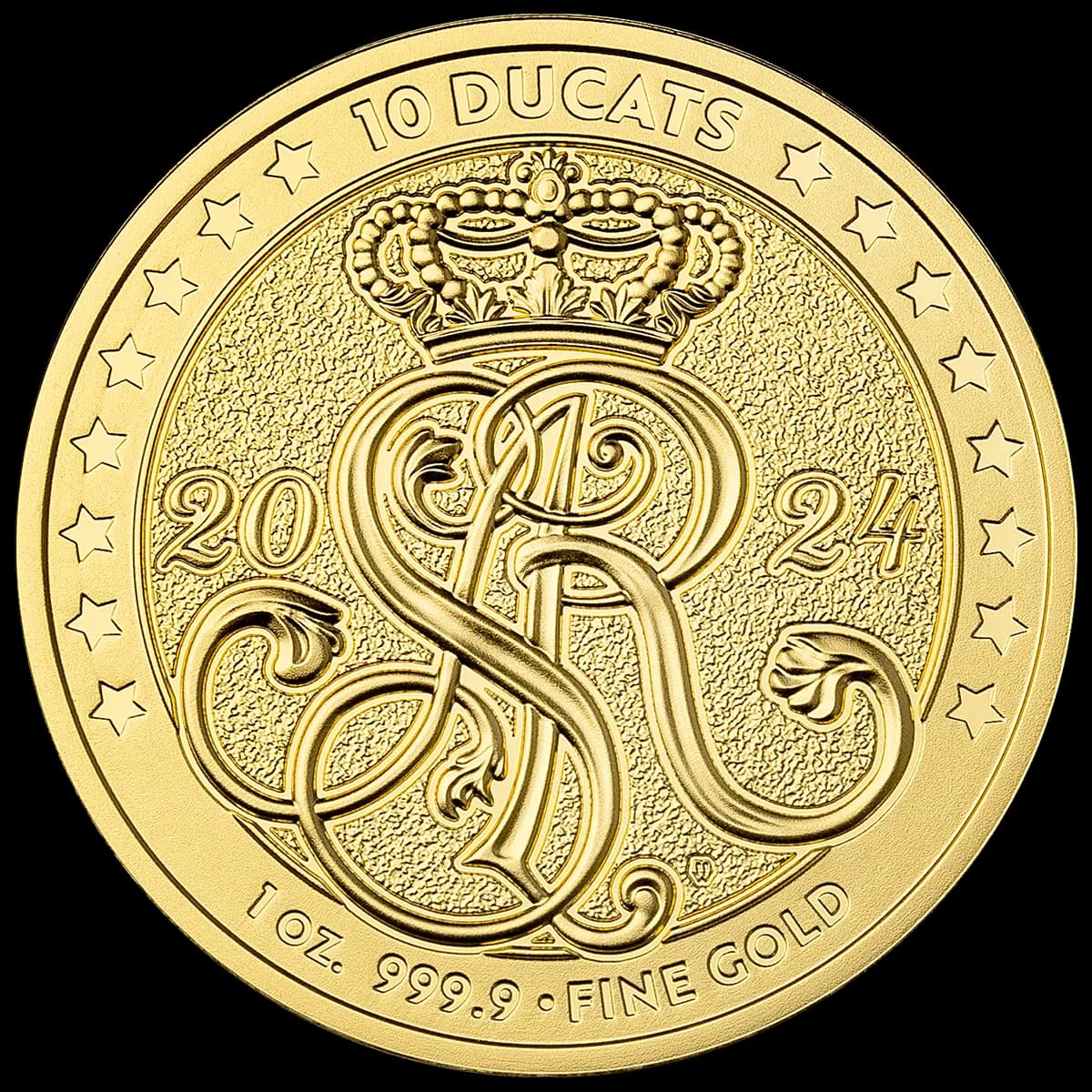 Fryderyk Chopin – Dukat 1 uncja Złota 2024 - Back