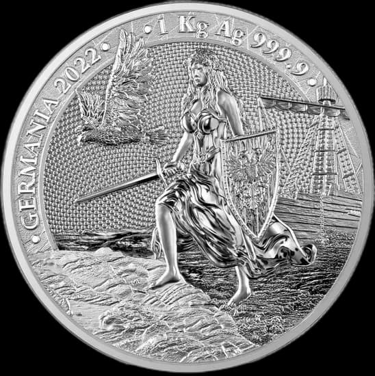 Germania 1000g Srebra 2022 - Front