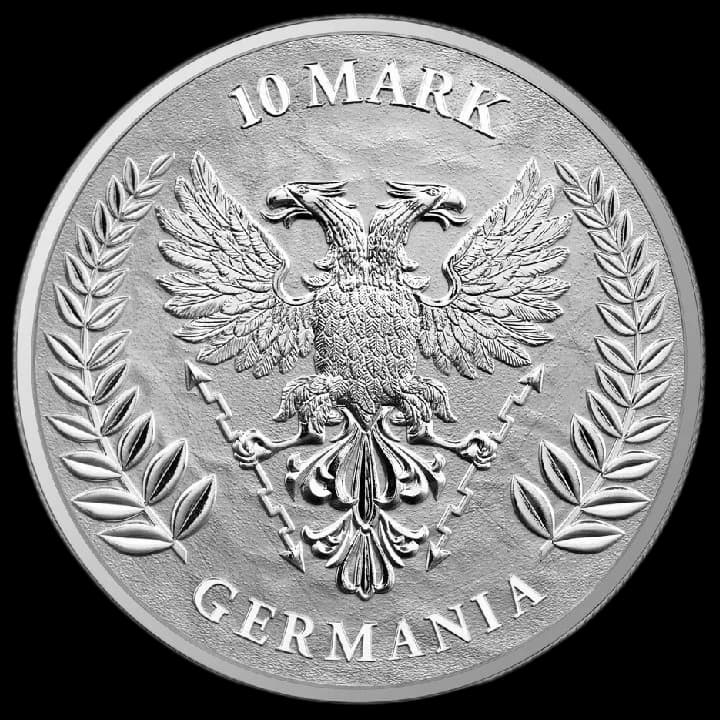 Germania 2 uncje Srebra 2023 - Back