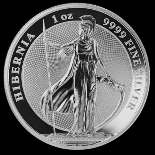Hibernia 1 uncja Srebra 2022 - Front