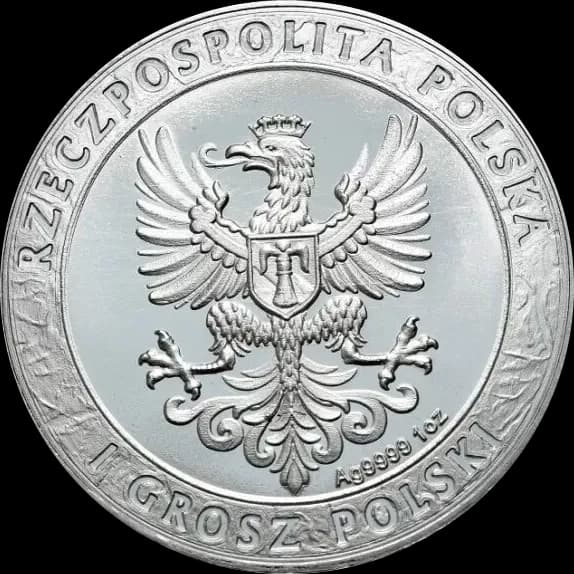 Husaria II 1 uncja srebra 2023 - Back