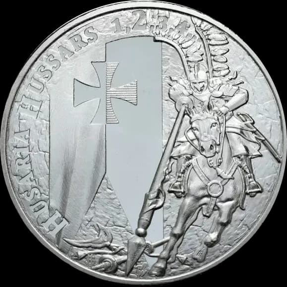 Husaria II 1 uncja srebra 2023 - Front