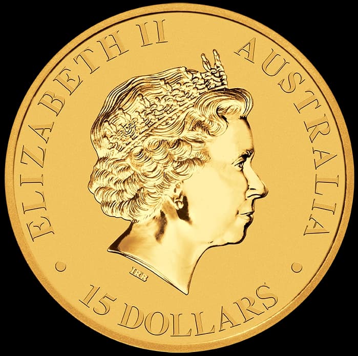 Australijski Kangur 1/10 uncji złota 2018 - Back