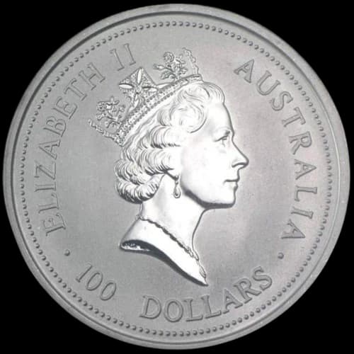 Koala 1 uncja platyny 1994 - Back