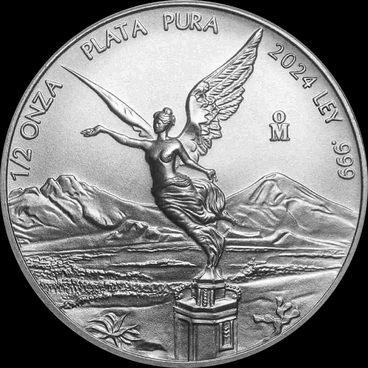 Mexican Libertad 1/2 uncji srebra 2024 - Front