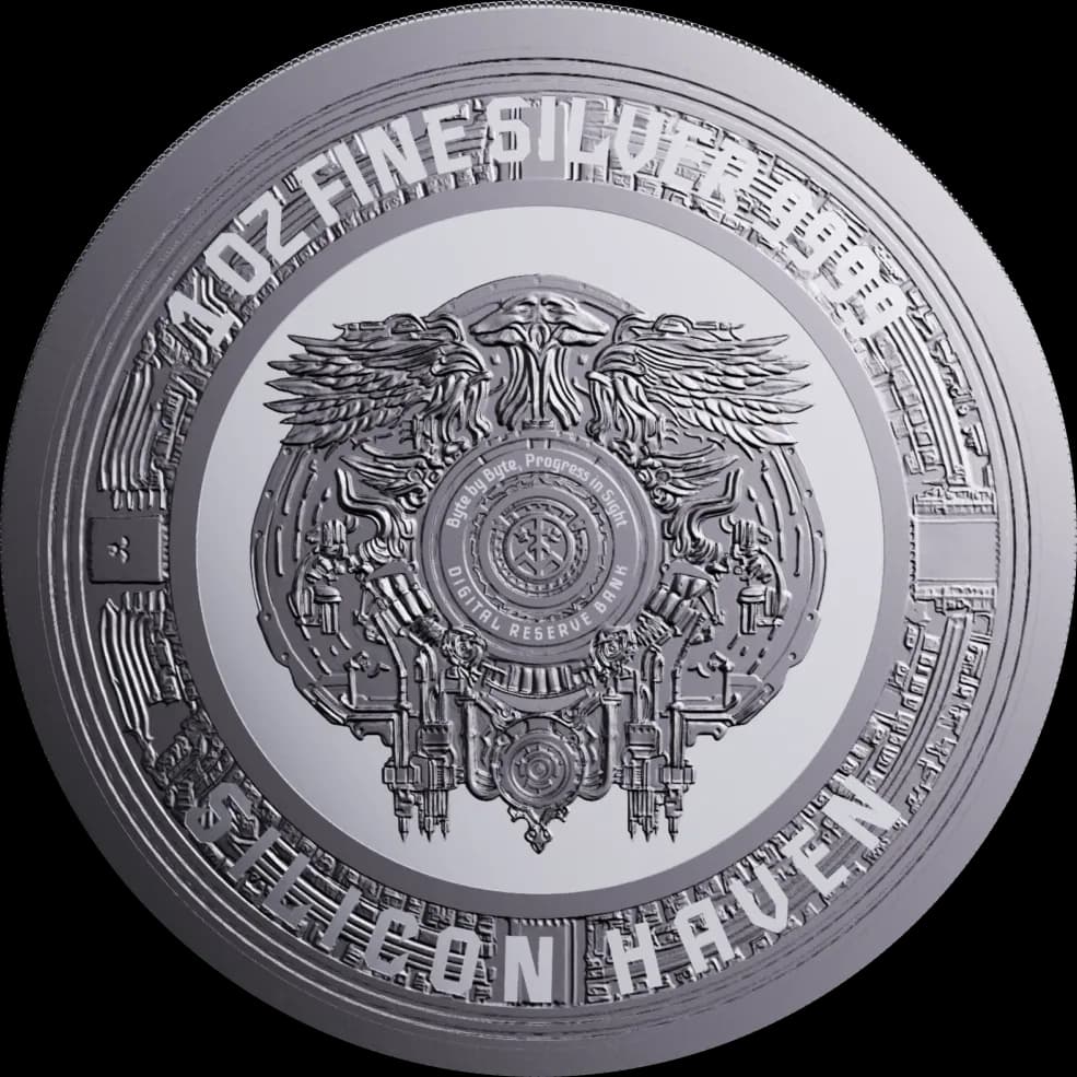 AI Coin 1 uncja Srebra 2024 - Back