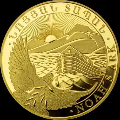 Arka Noego 1 uncja złota 2024 - Front