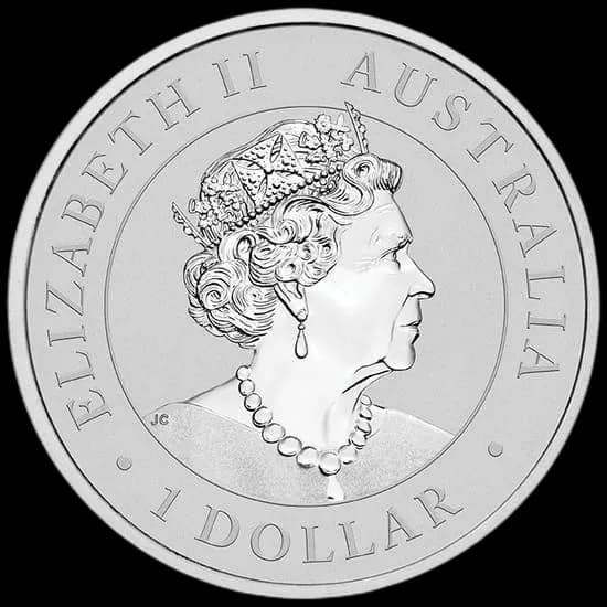 Australijski Emu 1 uncja Srebra 2022 - Back