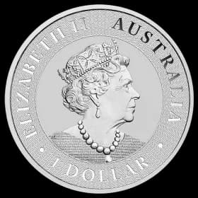 Australijski Kangur 1 uncja srebra 2022 - Back