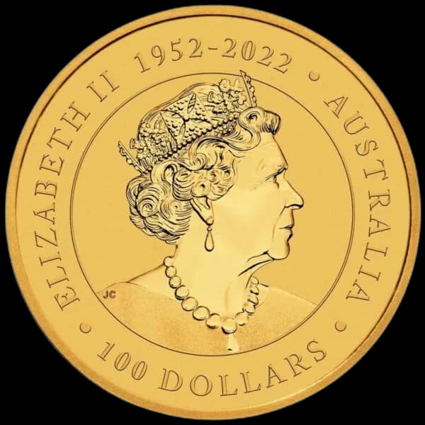 Australijski Kangur 1 uncja Złota 2023 - Back