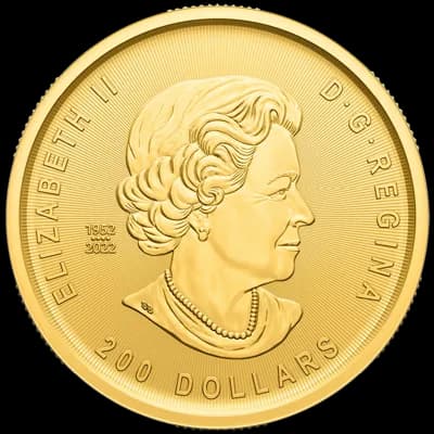 Klondike Gorączka Złota 1 uncja złota 2023 - Back