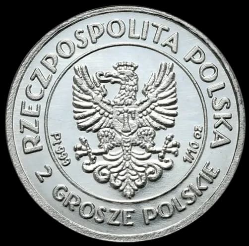 Husaria II 1/10 uncji Platyny - Back
