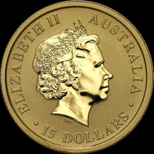 Australijski Kangur 1/10 uncji złota 2010 - Back