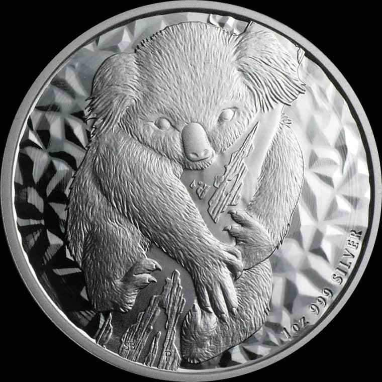 Koala 1 uncja srebra 2007 - Front