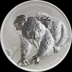 Koala 1 uncja srebra 2010 - Front