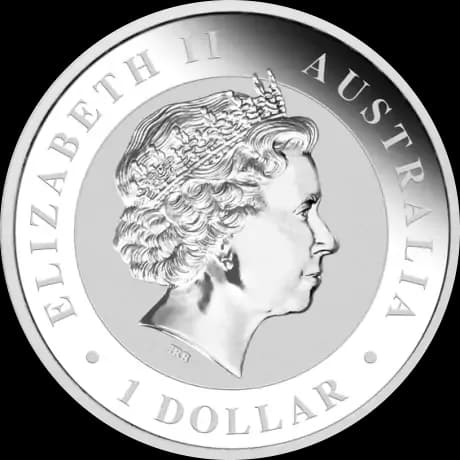 Koala 1 uncja srebra 2014 - Back