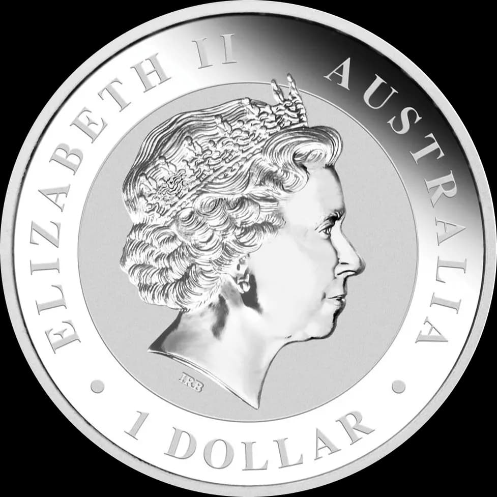 Koala 1 uncja srebra 2018 - Back
