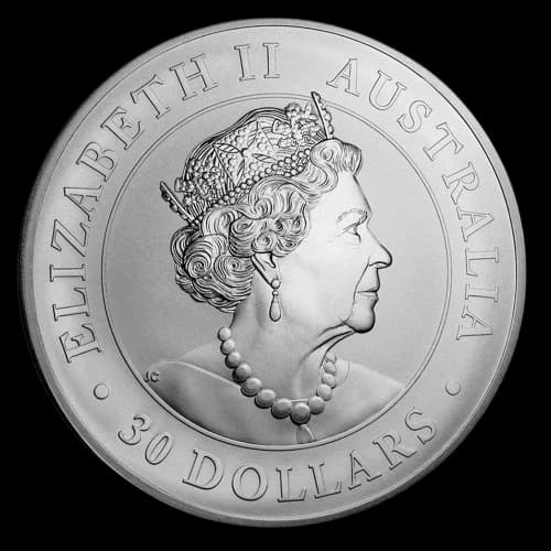 Koala 1000g Srebra 2020 - Back