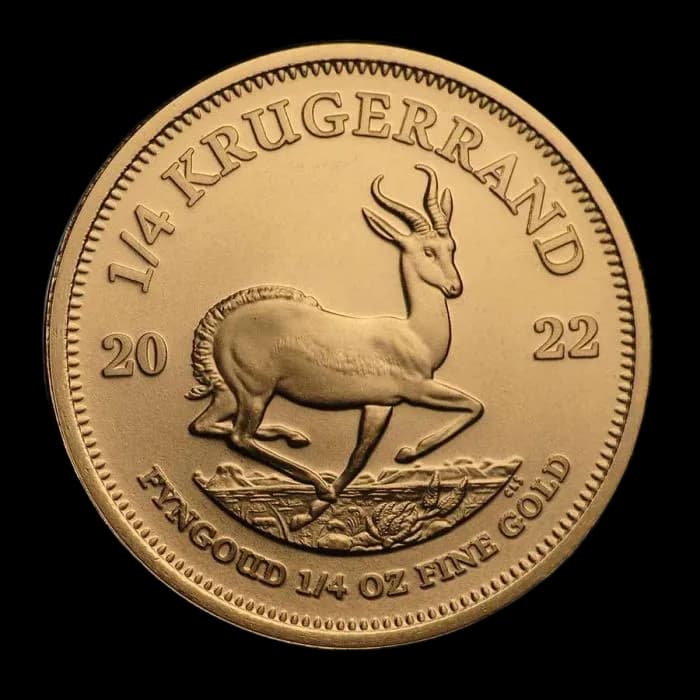 Krugerrand 1/4 uncji złota Losowe lata - Front