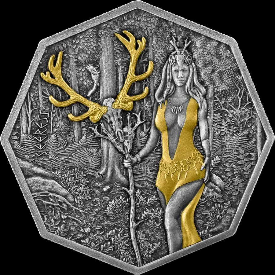 Witchcraft Seeress Ritual 1 uncja srebra 2023 - Front