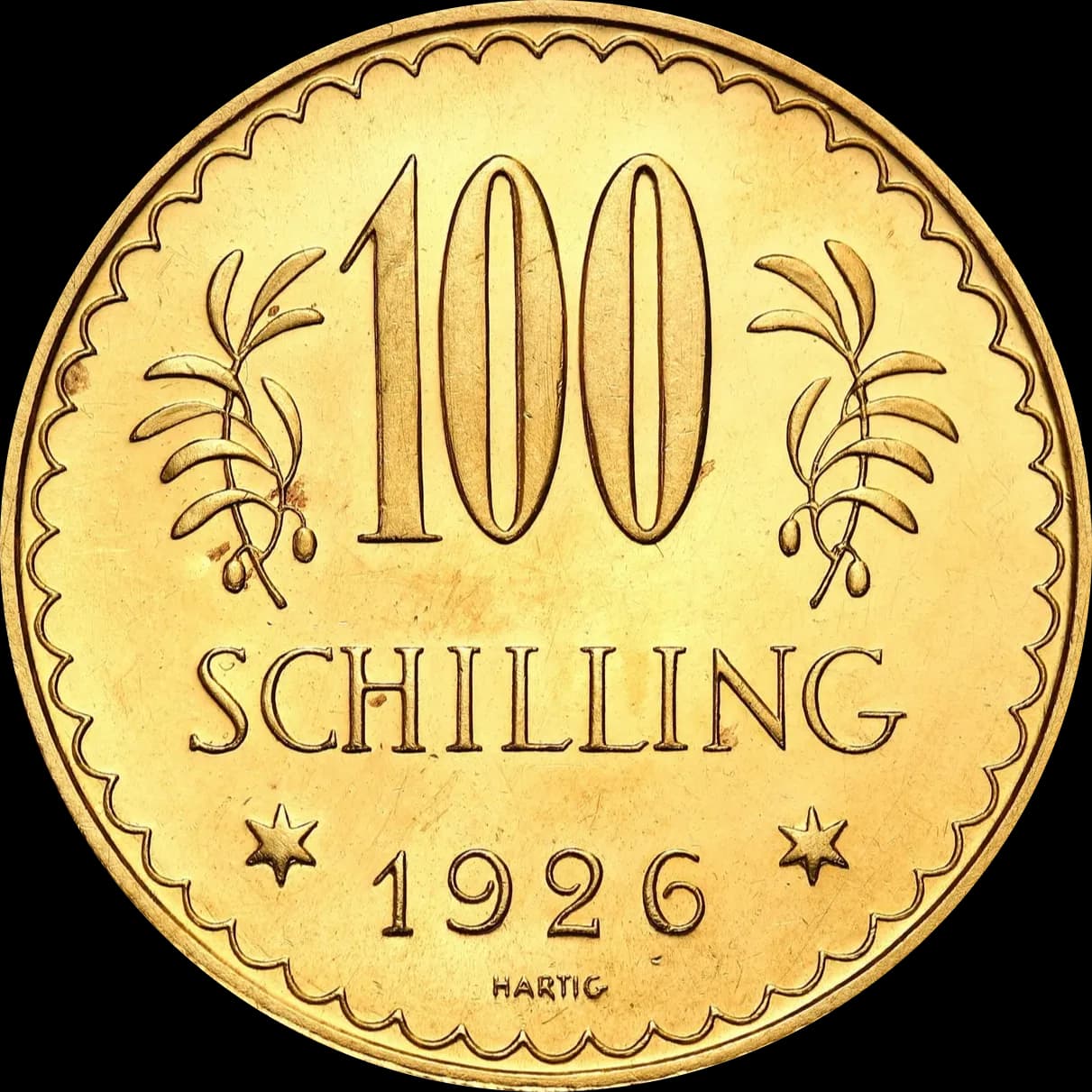 100 Szylingów Austriackich - Front