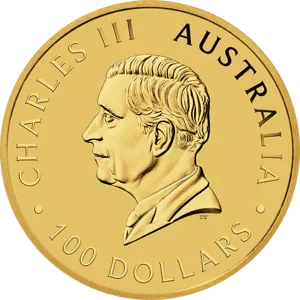 Australijski Kangur 1 uncja Złota 2024 awers