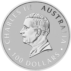 Perth Mint 125. rocznica powstania 1 uncja Platyny 2024 awers