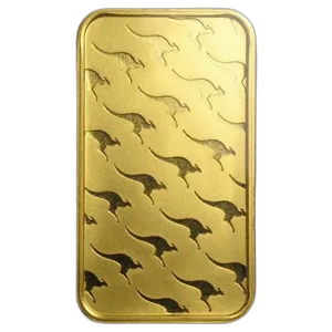 Sztabka złota 50g Perth Mint awers