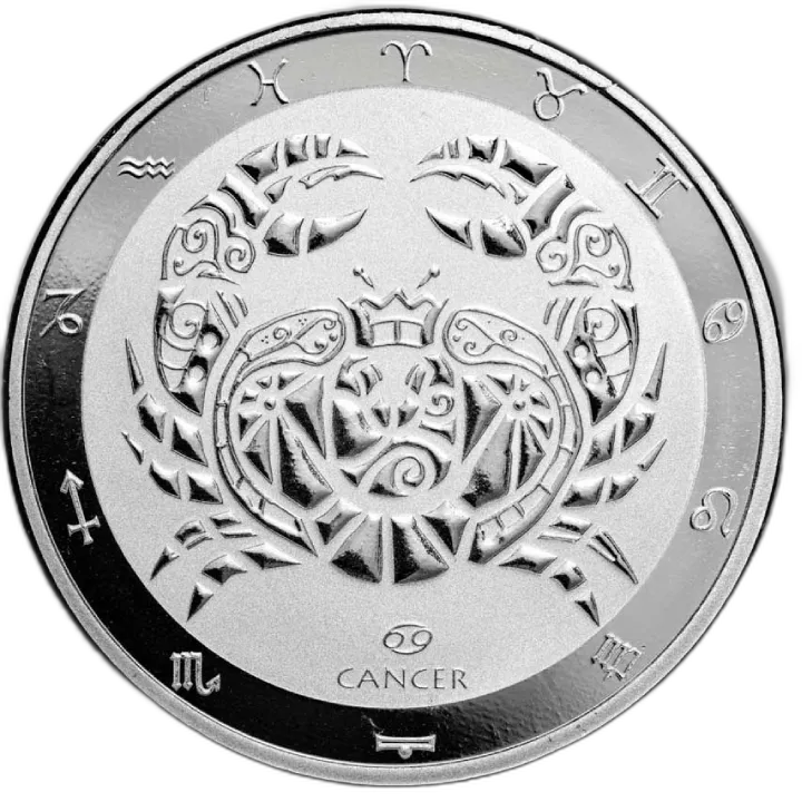 Zodiac - Rak 1 uncja Srebra 2024 | NumiTracker